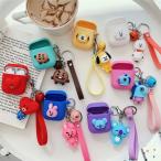 BT21 Airpodsケース Airpods3 ビーティー21 防弾少年団 Airpods1/2 ケース Airpods pro エアーポッズ エアーポッド カバー シリコン バンタン チャーム付き