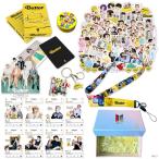 ショッピングbts BTSグッズ ギフトボックス フォトカード テープ セット トレカ 写真 Butter フォトカード 防弾少年団 アイドル キーリング ストラップ シールセット バンタン