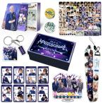 Stray Kidsグッズ ギフトボックス フォトカード 2024 4TH FANMEETING テープ セット トレカ ストレイキッズ 写真 SKZ フォトカード 韓国 キーリング