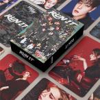 Stray Kids�O�b�Y �t�H�g �J�[�h 55�� �Z�b�g �g���J �X�g���C�L�b�Y �ʐ^ �S�� �t�H�g�J�[�h K-POP �؍� �A�C�h�� RUN IT ���� ���� LOMO�J�[�h SKZ STAY�X�L�Y
