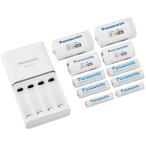 パナソニック エネループ ファミリーセット 単3形充電池 4本・単4形充電池 2本 ・単1形・単2形スペーサー各2本入り K-KJ53MCC42S