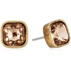 Badgley Mischka Blush Cushion Stone Stud Earrings