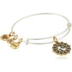 Alex and Ani Women's Leo Two Tone Bangle Bracelet