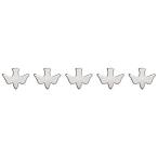 Silver-Toned Holy Dove Religious Lapel Pins, 1 Inch, Pack of 5