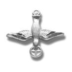 H&amp;M Sterling Silver Small Holy Spirit Dove Religious Confirmation Gift