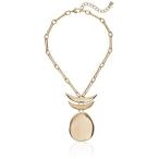 Robert Lee Morris Midnight Hour Gold Pendant Necklace