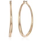 Robert Lee Morris Soho Hoop Earrings, Shiny Gold, One Size