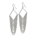 Stainless Steel Drop Dangle Chandelier Chain Earrings Fashion Jewelry