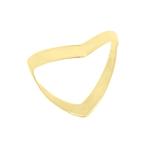 Solid 14k Yellow Gold Plain High Polish Band Thumb Ring (Size 11.5)