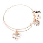 Infinity Collection Best Friends Bracelet- Not Sisters by Blood But Si