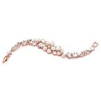 Mariell Rose Gold Plated Cultured Freshwater Pearl and CZ Bridal State