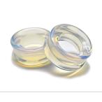 Opalite Stone Concave Tunnels - 1 1/4” - 32mm - Sold As a Pair