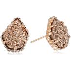 Kendra Scott Signature Tessa Rose Gold Plated Rose Gold Plated Drusy S