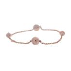 Swarovski Remix Collection Round Shape, White, Rose Gold Plating, 5365