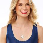 Ross-Simons Sterling Silver Large Snowflake Pendant Necklace