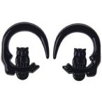 BodyJ4You Tapers 2G Owl Spiral Taper Tapers 2 Gauge 6mm (2 Pieces) - B