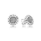 Pandora Signature Stud Earrings With Clear Cubic Zirconia 290559CZ