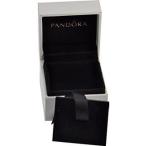 PANDORA SIGNATURE CLEAR CZ HOOP EARRINGS 290558CZ