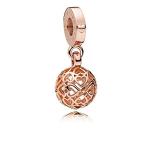 Pandora Harmonious Hearts Rose Dangle Charm 787255