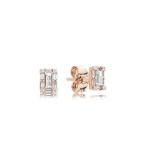 PANDORA Luminous Ice Rose Earrings - 287567CZ