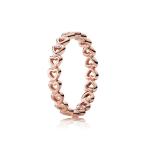 PANDORA Linked Love Ring, PANDORA Rose 180177-54 EU 7 US