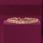 Ross-Simons 14kt Rose Gold Flat Byzantine Bracelet