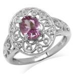 Simulated Color Change Alexandrite Gold Plated 925 Sterling Silver Vic