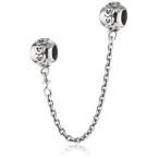 Pandora Silver Love Connection Safety Chain Ladies Bracelet 79108805