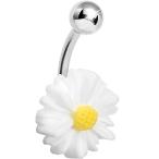 Body Candy Darling Daisy Belly Ring