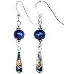 Body Candy Handcrafted 925 Sterling Silver Blue Freshwater Pearl Shell