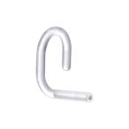 Body Candy Clear Bioplast Replacement Push in Nose Stud Screw Ring 18