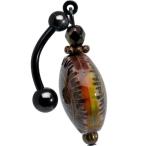 Body Candy Top Mount Handcrafted Vintage Mood Belly Ring