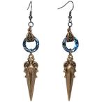 Body Candy Handcrafted Brass Fairy Spike Dangle Earrings Created with