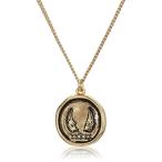 RACHEL Rachel Roy Womens Talisman Wing Pendant Chain Necklace, Gold, O