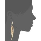 Robert Lee Morris The Bigger Stone Gold Multi-Stick Linear Drop Earrin