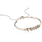 BCBG Generation Love' Adjustable Pulley Bracelet, Rose Gold, One Size