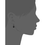 1928 Jewelry Elegant Black Drop Earrings