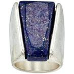 Robert Lee Morris Women's Ring Lapis/Silver Stone 7.5