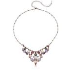 Sorrelli Women's Petite Verain Statement Necklace, Purple, 16