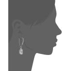Betsey Johnson Women's CZ Crystal Square Earrings Crystal/Silver Drop