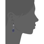 1928 Jewelry Hematite-Tone Blue Drop Earrings