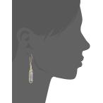 Robert Lee Morris "Set In Stone" Faceted Stone Long Drop Earrings