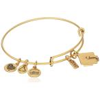 Alex and Ani 2016 Graduation Cap Expandable Rafaelian Gold-Tone Bangle