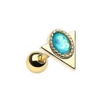 Golden Egyptian Pharaoh WildKlass Cartilage Tragus Earring