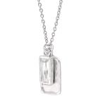 Silpada 'Creative Spark' Cubic Zirconia Pendant Necklace in Sterling S