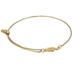 Alex and Ani Pull Chain Bracelet Seahorse 14k Gold Plated Bracelet