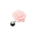 WildKlass Jewelry Rose Cartilage Tragus Earring 316L Surgical Steel