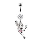 WildKlass Jewelry Magical Fairy 316L Surgical Steel Belly Button Ring