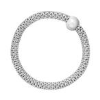 Silpada 'Chic' Sterling Silver Stretch Bracelet, 6.75-7.75"