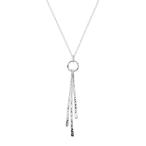 Silpada 'Case in Point' Tapered Column Pendant Necklace in Hammered St